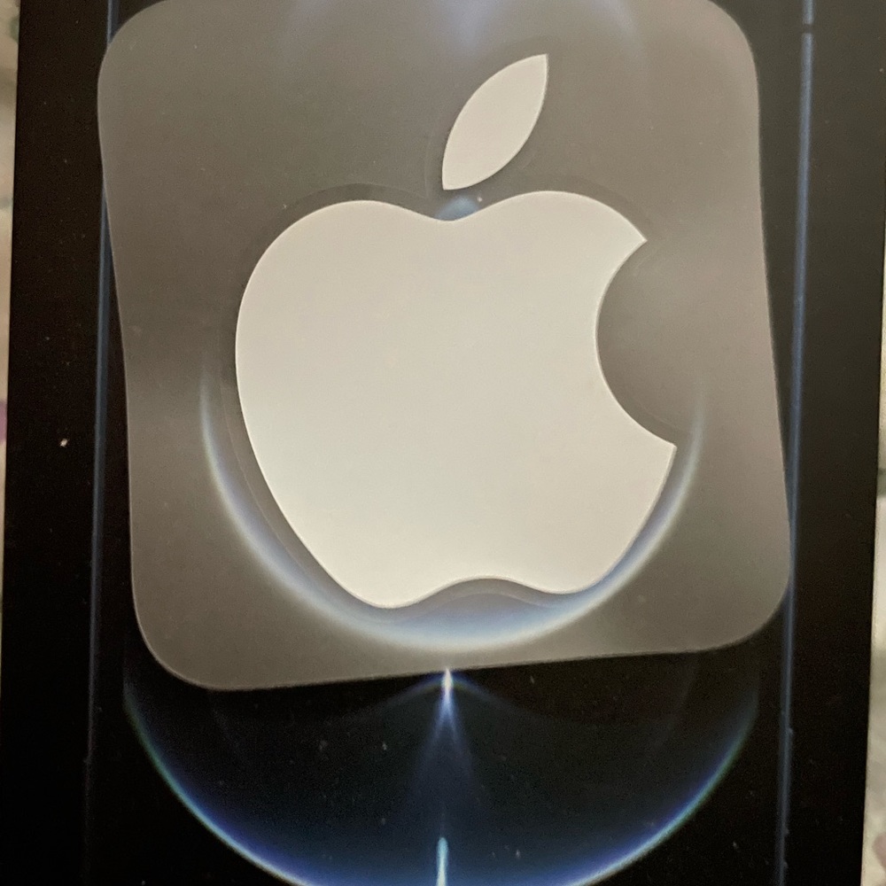 Apple sticker